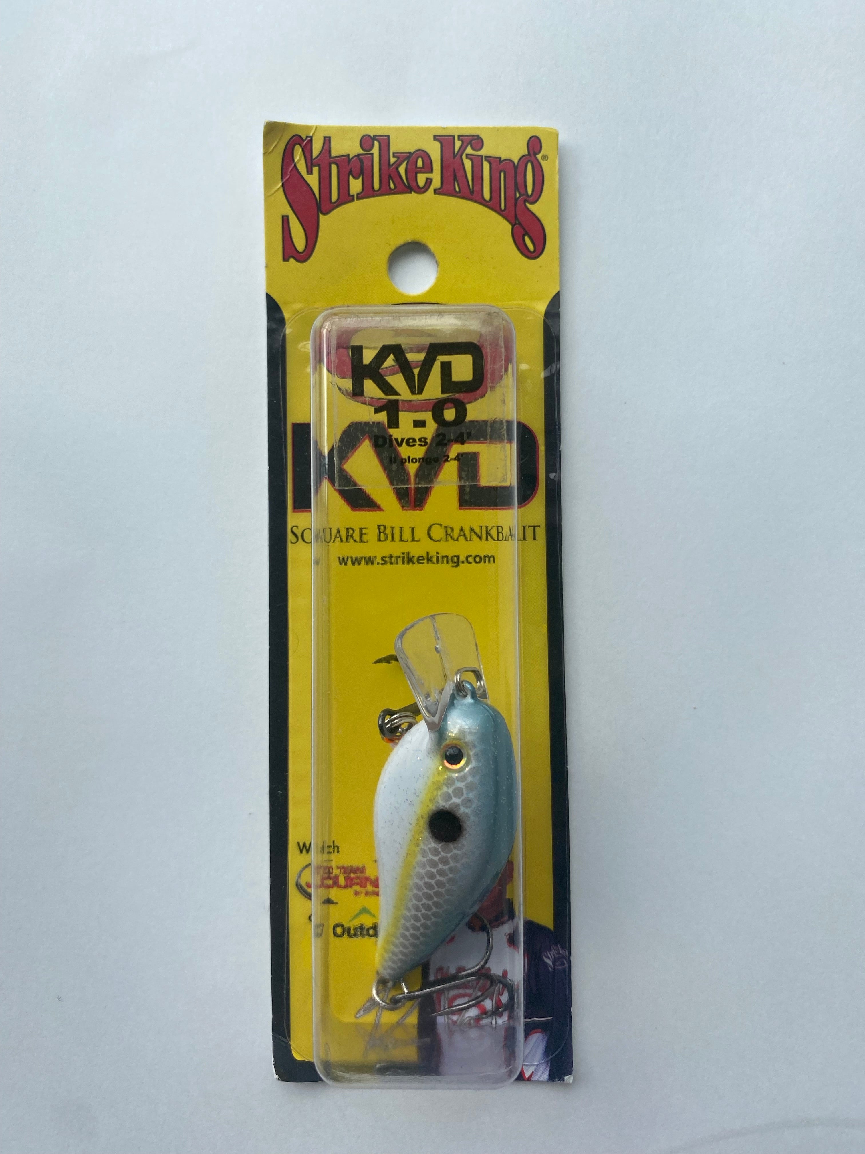 Strike King KVD 1.0 - Sexy Shad – James River Outfitter