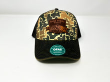 Load image into Gallery viewer, BRM Leather Patch -Blotch Camo Hat
