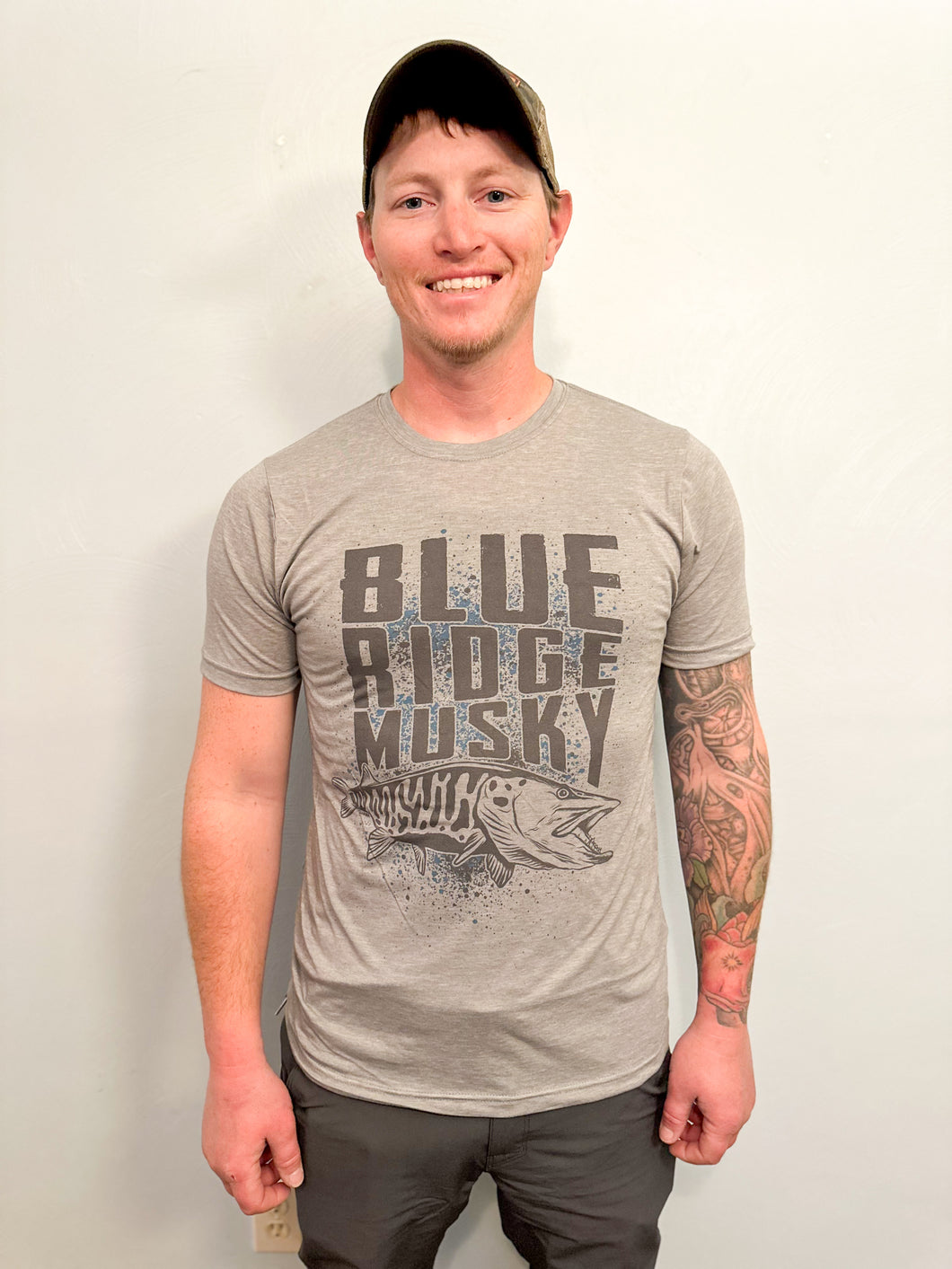 Blue Ridge Musky Splash - T-shirt