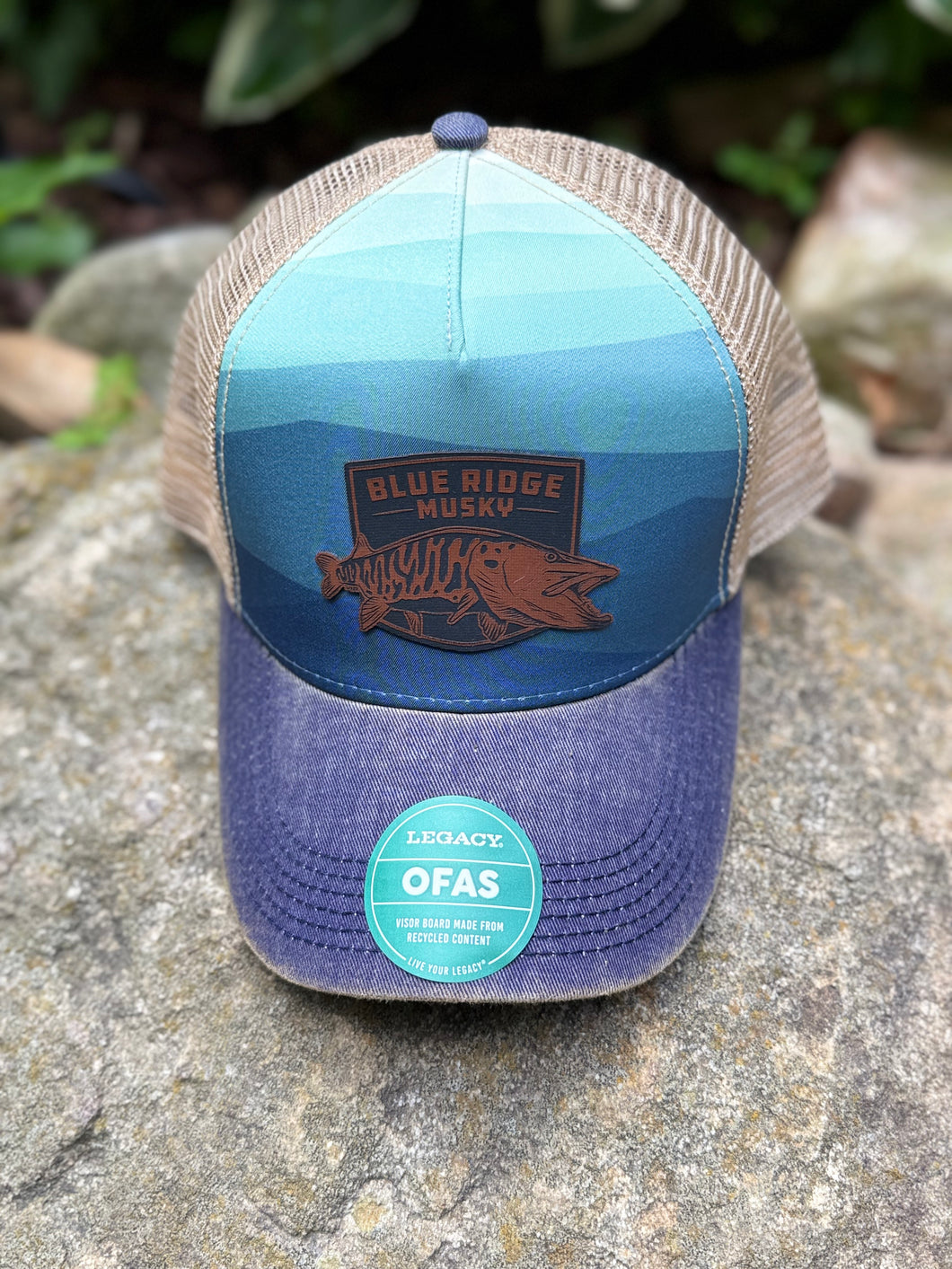 BRM Leather Patch - Rolling Mountains Hat