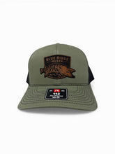 Load image into Gallery viewer, BRM Leather Patch - OD Green/ Black
