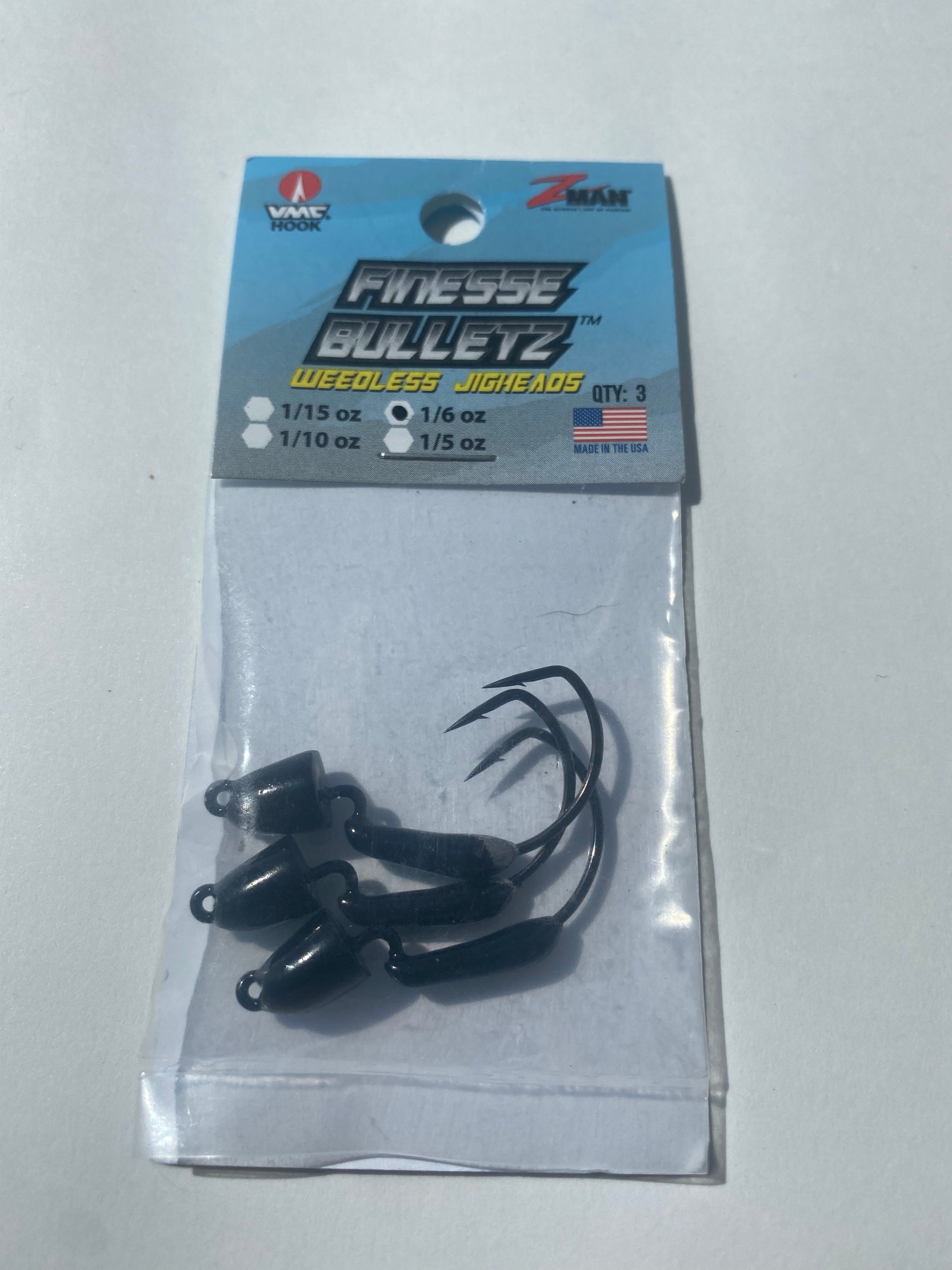 ZMan Finesse Bulletz - Weedless Jig Heads – James River Outfitter