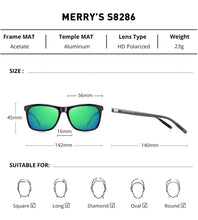 Load image into Gallery viewer, Merry’s Polarized Aluminum Sunglasses
