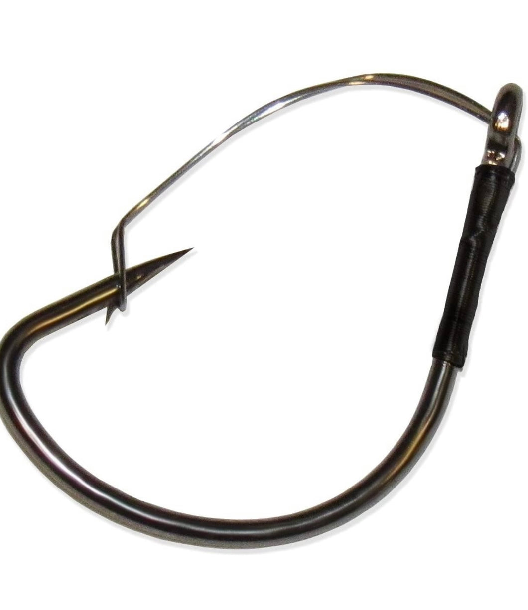 25Pcs Fishing Weedless Hooks Circle Hook Wacky Sea Bass Hook 25Pcs Fishing Weedless Hooks Circle Hook Wacky Sea Bass Hook