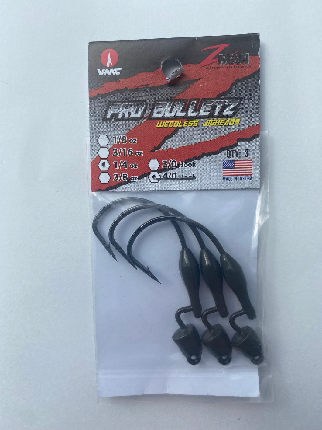 ZMan Pro Bullets - Weedless JigHeads