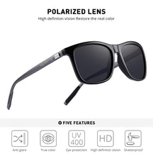 Load image into Gallery viewer, Merry’s Polarized Aluminum Sunglasses
